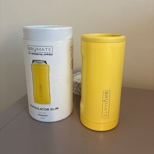 Brumate Daisy Yellow Hopsulator Slim 12oz